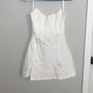 White Mini dress